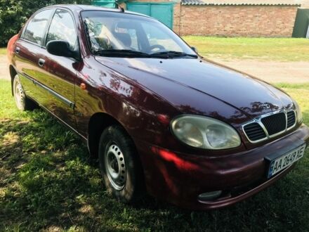 Червоний Деу Сенс, об'ємом двигуна 1.3 л та пробігом 200 тис. км за 2500 $, фото 1 на Automoto.ua