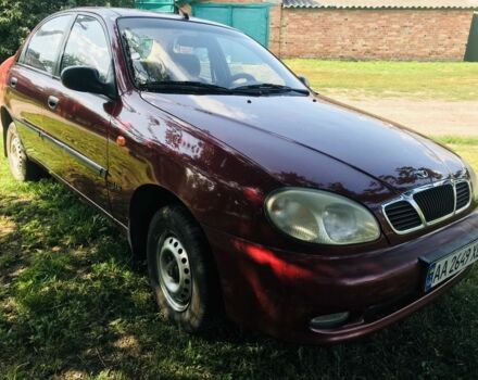 Червоний Деу Сенс, об'ємом двигуна 1.3 л та пробігом 200 тис. км за 2500 $, фото 1 на Automoto.ua