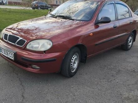 Красный Дэу Сенс, объемом двигателя 1.3 л и пробегом 287 тыс. км за 2500 $, фото 1 на Automoto.ua