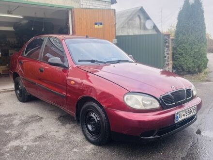 Красный Дэу Сенс, объемом двигателя 1.3 л и пробегом 200 тыс. км за 850 $, фото 1 на Automoto.ua