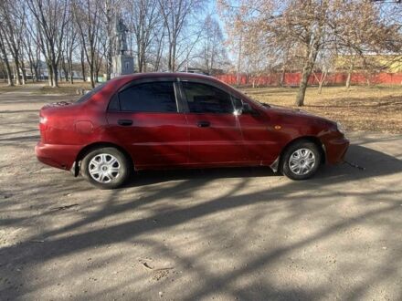 Красный Дэу Сенс, объемом двигателя 1.5 л и пробегом 137 тыс. км за 1900 $, фото 1 на Automoto.ua