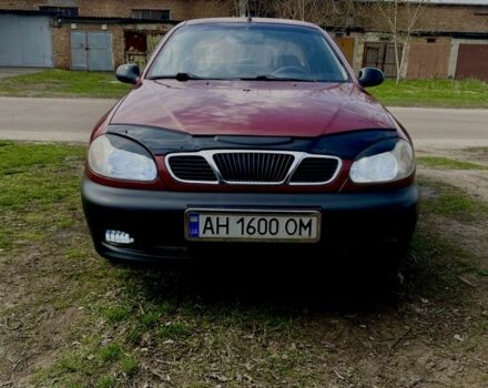 Червоний Деу Сенс, об'ємом двигуна 1.3 л та пробігом 166 тис. км за 2000 $, фото 1 на Automoto.ua