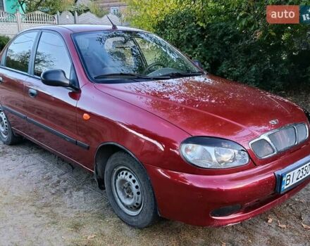 Красный Дэу Сенс, объемом двигателя 1.3 л и пробегом 197 тыс. км за 1800 $, фото 1 на Automoto.ua