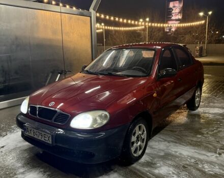 Красный Дэу Сенс, объемом двигателя 1.5 л и пробегом 400 тыс. км за 1150 $, фото 1 на Automoto.ua