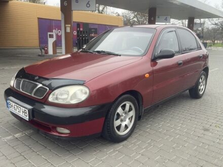 Красный Дэу Сенс, объемом двигателя 1.5 л и пробегом 194 тыс. км за 2300 $, фото 1 на Automoto.ua