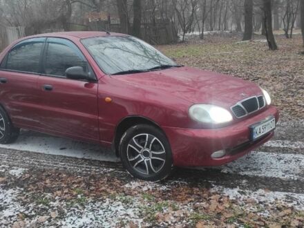 Красный Дэу Сенс, объемом двигателя 1.5 л и пробегом 260 тыс. км за 2485 $, фото 1 на Automoto.ua