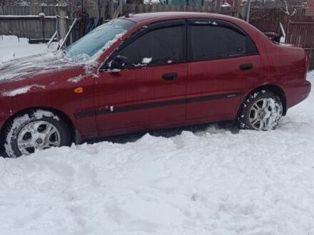 Красный Дэу Сенс, объемом двигателя 1.3 л и пробегом 183 тыс. км за 1600 $, фото 1 на Automoto.ua