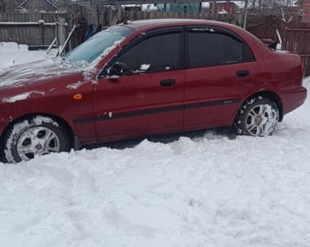 Червоний Деу Сенс, об'ємом двигуна 1.3 л та пробігом 183 тис. км за 1600 $, фото 1 на Automoto.ua