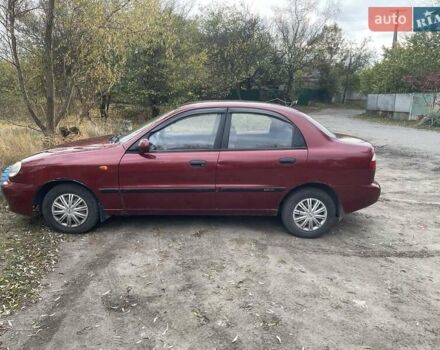 Червоний Деу Сенс, об'ємом двигуна 1.5 л та пробігом 200 тис. км за 2800 $, фото 1 на Automoto.ua