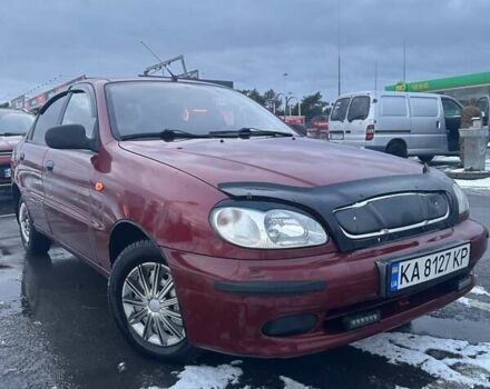 Красный Дэу Сенс, объемом двигателя 1.3 л и пробегом 242 тыс. км за 2500 $, фото 1 на Automoto.ua