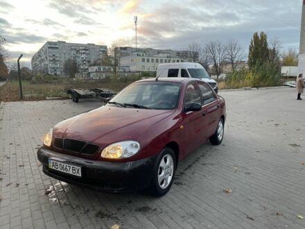 Красный Дэу Сенс, объемом двигателя 1.5 л и пробегом 250 тыс. км за 1100 $, фото 1 на Automoto.ua