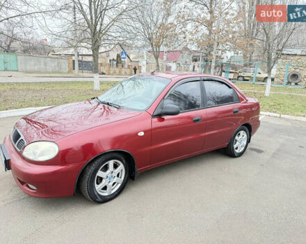 Красный Дэу Сенс, объемом двигателя 1.3 л и пробегом 185 тыс. км за 1800 $, фото 1 на Automoto.ua