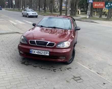 Красный Дэу Сенс, объемом двигателя 1.3 л и пробегом 250 тыс. км за 1400 $, фото 1 на Automoto.ua