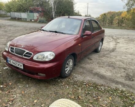 Красный Дэу Сенс, объемом двигателя 1.5 л и пробегом 200 тыс. км за 2800 $, фото 1 на Automoto.ua