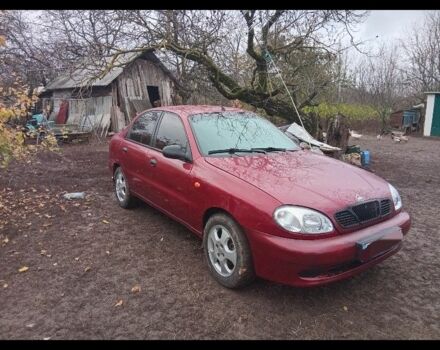 Красный Дэу Сенс, объемом двигателя 2 л и пробегом 184 тыс. км за 1800 $, фото 1 на Automoto.ua