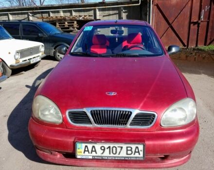 Красный Дэу Сенс, объемом двигателя 1.5 л и пробегом 380 тыс. км за 1506 $, фото 1 на Automoto.ua