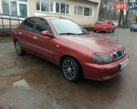 Красный Дэу Сенс, объемом двигателя 1.3 л и пробегом 195 тыс. км за 2000 $, фото 1 на Automoto.ua