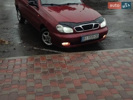 Красный Дэу Сенс, объемом двигателя 1.3 л и пробегом 353 тыс. км за 1500 $, фото 1 на Automoto.ua