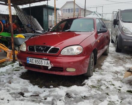 Красный Дэу Сенс, объемом двигателя 1.5 л и пробегом 192 тыс. км за 750 $, фото 1 на Automoto.ua