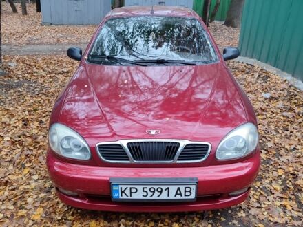 Красный Дэу Сенс, объемом двигателя 1.5 л и пробегом 118 тыс. км за 3500 $, фото 1 на Automoto.ua