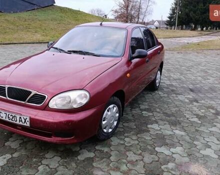 Красный Дэу Сенс, объемом двигателя 1.3 л и пробегом 65 тыс. км за 1650 $, фото 1 на Automoto.ua
