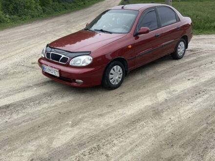 Красный Дэу Сенс, объемом двигателя 1.5 л и пробегом 100 тыс. км за 2900 $, фото 1 на Automoto.ua