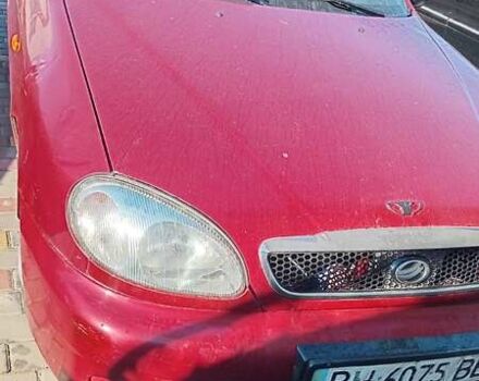 Красный Дэу Сенс, объемом двигателя 1.3 л и пробегом 95 тыс. км за 1400 $, фото 1 на Automoto.ua