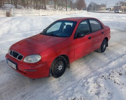 Червоний Деу Сенс, об'ємом двигуна 1.5 л та пробігом 200 тис. км за 1450 $, фото 1 на Automoto.ua