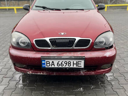 Червоний Деу Сенс, об'ємом двигуна 1.3 л та пробігом 279 тис. км за 1100 $, фото 1 на Automoto.ua