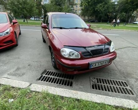Червоний Деу Сенс, об'ємом двигуна 1.5 л та пробігом 209 тис. км за 2500 $, фото 1 на Automoto.ua