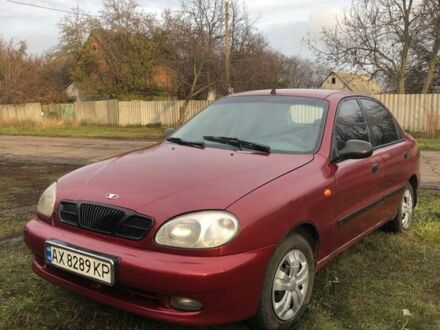 Красный Дэу Сенс, объемом двигателя 1.4 л и пробегом 200 тыс. км за 1350 $, фото 1 на Automoto.ua