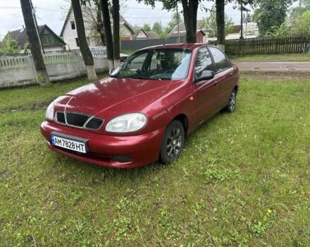 Красный Дэу Сенс, объемом двигателя 1.5 л и пробегом 183 тыс. км за 2500 $, фото 1 на Automoto.ua