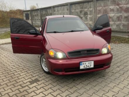 Красный Дэу Сенс, объемом двигателя 1.5 л и пробегом 399 тыс. км за 2499 $, фото 1 на Automoto.ua