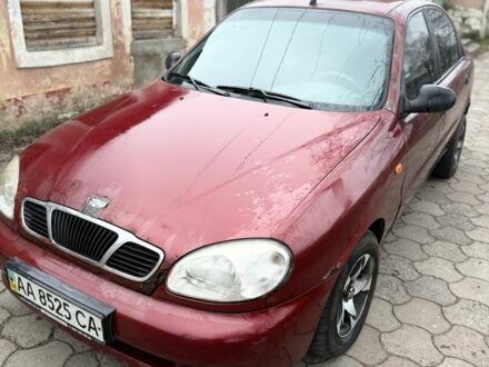 Красный Дэу Сенс, объемом двигателя 1.5 л и пробегом 370 тыс. км за 1250 $, фото 1 на Automoto.ua