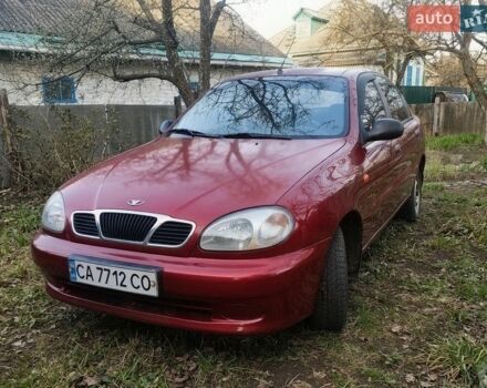 Червоний Деу Сенс, об'ємом двигуна 1.3 л та пробігом 220 тис. км за 1750 $, фото 1 на Automoto.ua