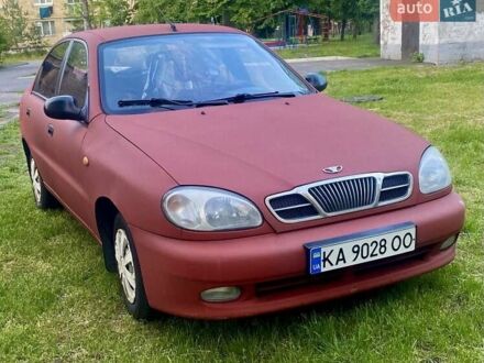 Красный Дэу Сенс, объемом двигателя 1.3 л и пробегом 250 тыс. км за 1900 $, фото 1 на Automoto.ua