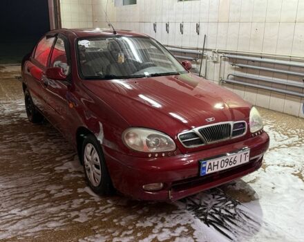 Красный Дэу Сенс, объемом двигателя 1.5 л и пробегом 175 тыс. км за 1500 $, фото 1 на Automoto.ua