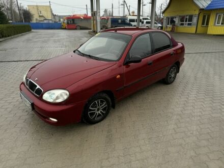 Красный Дэу Сенс, объемом двигателя 1.3 л и пробегом 220 тыс. км за 1450 $, фото 1 на Automoto.ua