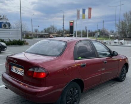 Красный Дэу Сенс, объемом двигателя 1.3 л и пробегом 250 тыс. км за 1550 $, фото 1 на Automoto.ua