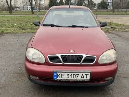 Красный Дэу Сенс, объемом двигателя 1.5 л и пробегом 250 тыс. км за 1450 $, фото 1 на Automoto.ua