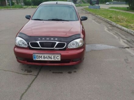 Красный Дэу Сенс, объемом двигателя 1.5 л и пробегом 282 тыс. км за 2300 $, фото 1 на Automoto.ua