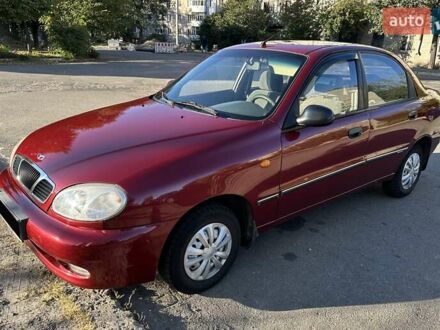 Красный Дэу Сенс, объемом двигателя 1.3 л и пробегом 191 тыс. км за 1800 $, фото 1 на Automoto.ua
