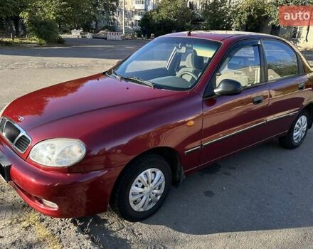 Красный Дэу Сенс, объемом двигателя 1.3 л и пробегом 191 тыс. км за 1800 $, фото 1 на Automoto.ua