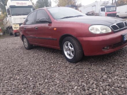 Красный Дэу Сенс, объемом двигателя 1.3 л и пробегом 184 тыс. км за 1547 $, фото 1 на Automoto.ua