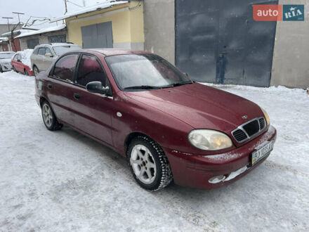 Червоний Деу Сенс, об'ємом двигуна 1.3 л та пробігом 200 тис. км за 799 $, фото 1 на Automoto.ua