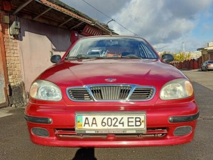 Красный Дэу Сенс, объемом двигателя 1.5 л и пробегом 268 тыс. км за 1950 $, фото 1 на Automoto.ua