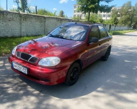 Красный Дэу Сенс, объемом двигателя 1.5 л и пробегом 190 тыс. км за 1850 $, фото 1 на Automoto.ua