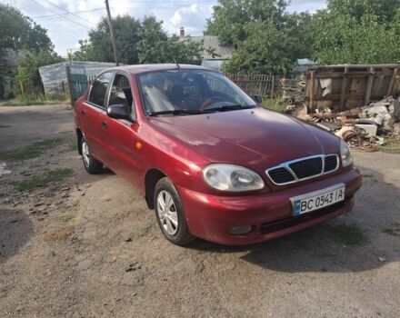 Красный Дэу Сенс, объемом двигателя 1.5 л и пробегом 188 тыс. км за 1994 $, фото 1 на Automoto.ua