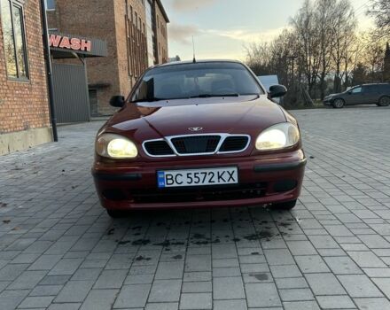 Червоний Деу Сенс, об'ємом двигуна 1.3 л та пробігом 224 тис. км за 2000 $, фото 1 на Automoto.ua