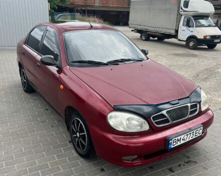 Красный Дэу Сенс, объемом двигателя 1.5 л и пробегом 226 тыс. км за 1600 $, фото 1 на Automoto.ua